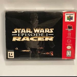 Star Wars Episode I Racer for Nintendo 64 N64 Complete CIB Tested & Working
